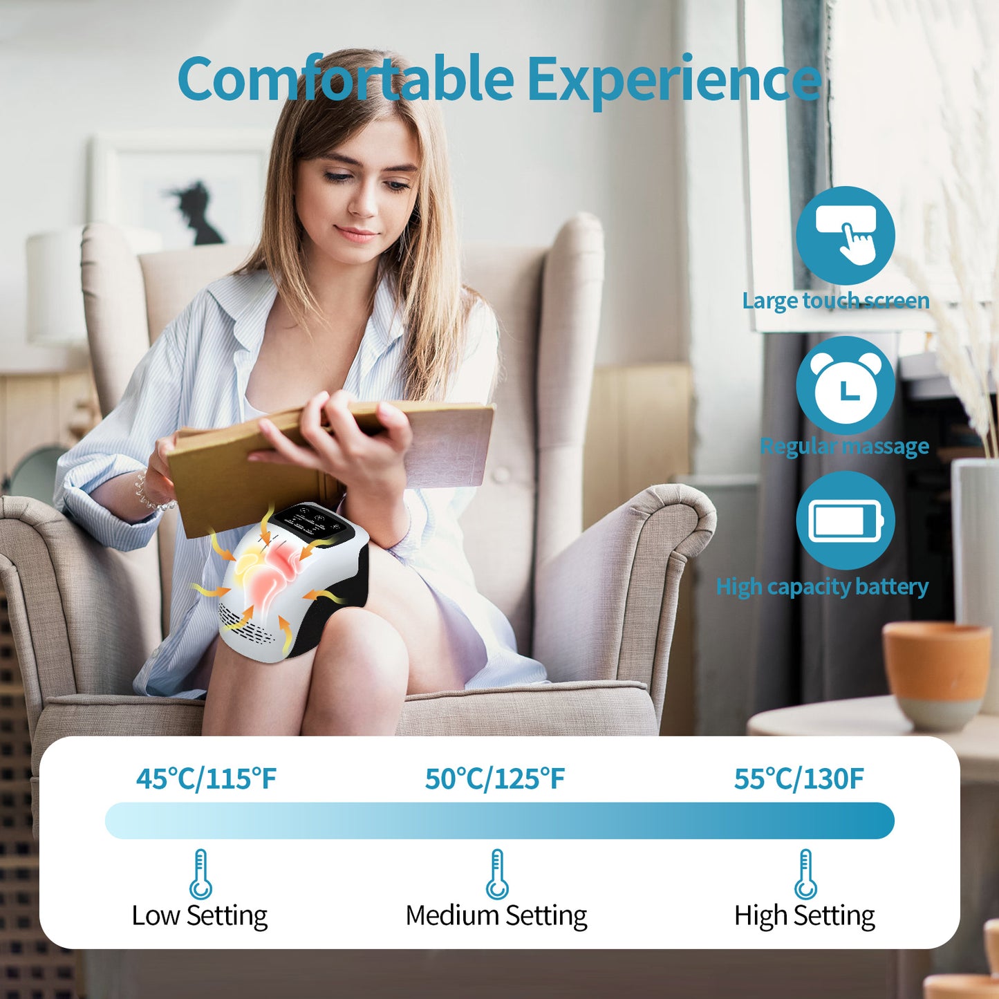 Heated Knee Massager
